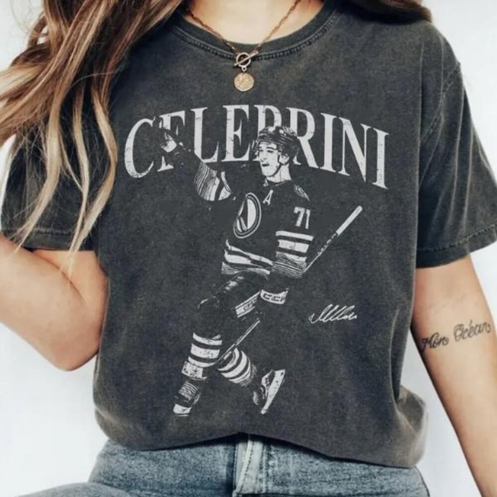Vintage San Jose Hockey Fan T-Shirt – Macklin Celebrini & Will Smith Inspired